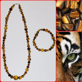 Eye of the Tiger- Necklace - Bracelet - Iced Adornments