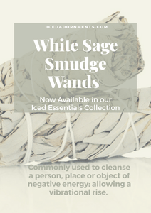 White Sage Smudge Wands-4" - Iced Adornments